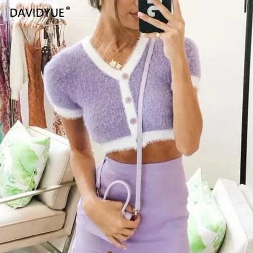 Женские короткие кардиганы YAMY China At AliExpress