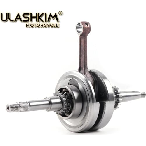 GY6 50cc 60cc 80cc Scooter Crankshaft 16/22T 137qma 139QMB GY6 ENGINE GY6 50cc 80cc Scooter Engine Rebuild Scooter Parts