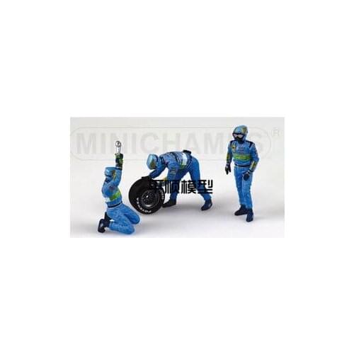 Mini figure changing tire series scene 1:43 out of print 3pcs/set
