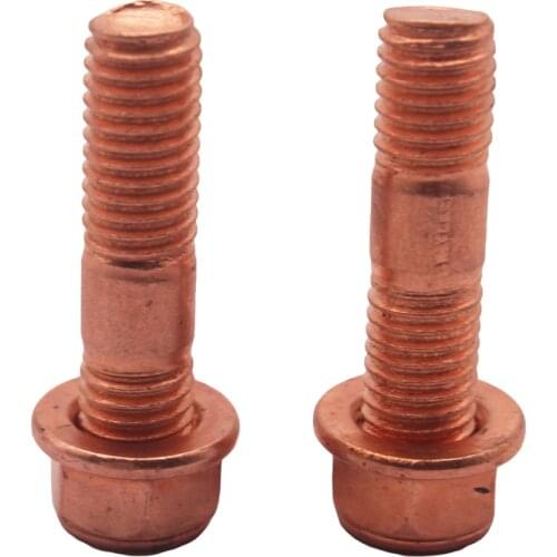 42mm Exhaust Studs & Nuts M10x1.5 Manifold Flange 3 studs & 3 nuts