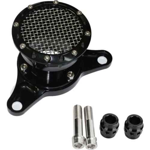 Black Chrome Velocity Stack Air Cleaner Intake Filter For Harley Touring Sportster XL 883 1200 48 2004-2014