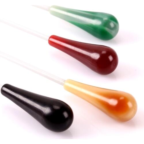 Colored Resin Music Conductor Baton Band Music Director Orchestra Conductor Conducting Baton Resin Handle Batons Wand