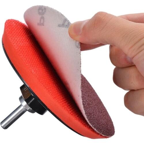 20pcs 125mm sandpaper Sander Disc Sanding Discs 60/80/120/240Grit Sandpapers Abrasive Polishing Pad & M14 Drill Adapter Power