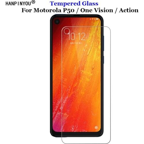 For Motorola Moto Z4 Tempered Glass 9H 2.5D Premium Phone Screen Protector Film For Motorola Moto Z4 6.4"