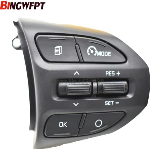 Steering Wheel Button For KIA K2 RIO 2017 2018 2019 RIO X LINE Buttons Bluetooth Phone