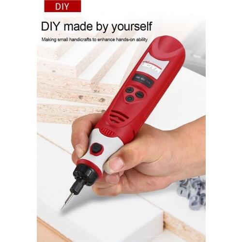 MT-MG4.2V Engraving Pen Mini Electric Drill Engraver Rotary Tool Polishing Machine 220 Power Tool Engraving Pen with Accessories