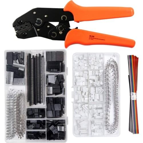 SN-28B Crimping Pliers set XH2.54 SM plug spring clamp pliers for JST ZH1.5 2.0PH 2.5XH EH SM Servo Connectors crimper tool kit