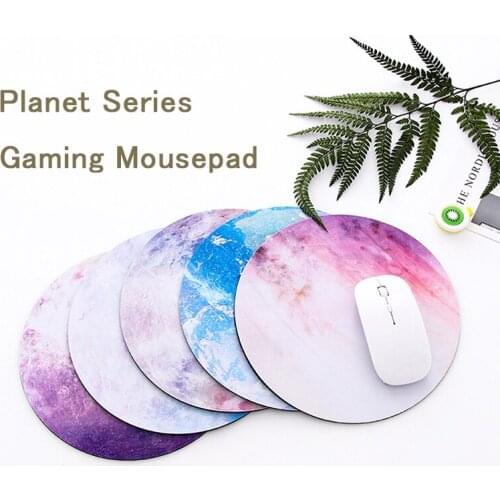 Non-slip Rubber Mouse Pad Planet Series Computer Gaming Mousepad Gaming Mouse Pad Rug For PC Laptop Notebook Gamer Desk Pad