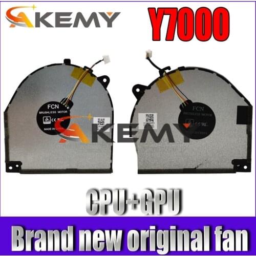 New Laptop Cooling Fan For Lenovo Savior Y530 Y7000 DFS200405CA0T-FKPW DC28000DKF1 DFS200105BR0T-FKPX DC28000DKF0