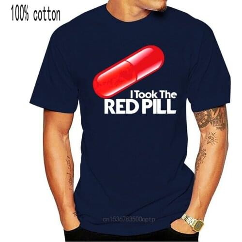 New Red Pill Matrix T Shirt Graphic Tee