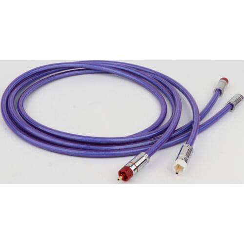 Pair Hifi Audio VDH interconnects cable with Gold Plated Pin RCA Plugs Hi-end RCA to RCA xetension cable