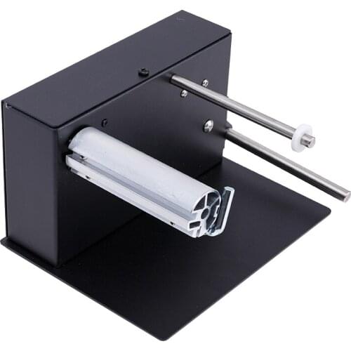 Fully Automatic Label Rewinder Two-way Wrap Around Labeling Machine Barcode Label Stickers Mini Lable Paper Winding Machine