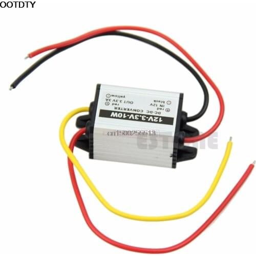 DC to DC Converter 12V to 3/3.3/3.7/5/6/9V upply Power SModule Waterproof