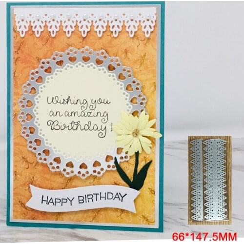 Frames Square Card Border Metal Cutting Dies For DIY Scrapbook Cutting Die Paper Cards Embossed Decorative Craft Die Cut New