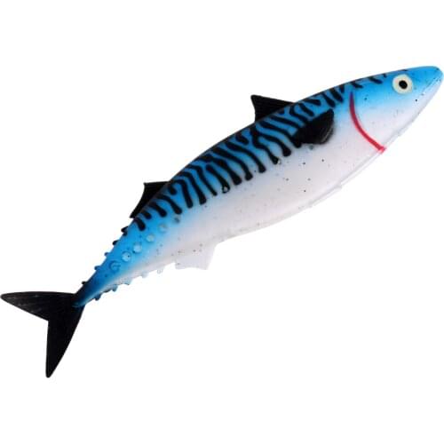 Life-like Soft Baits Simulate Hollow Fish Lure Big Size Deep Sea Fishing Lures 29cm