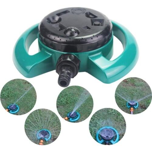 Garden Lawn Sprinkler Automatic Irrigation Eight Modes Rotary Watering Device Lawn Rotary 360 Degree Automatic Garden Sprinklers