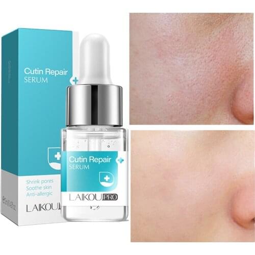 12ml Cutin Repair Face Serum Anti Allergic Sodium Hyaluronate Shrink Pores Soothing Moisturizing Brightening Facial Skin Care