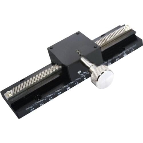 X Axis Long-range Dovetail Trimming Slide Dovetail Slide Table Sliding stage Manual Displacement Platform