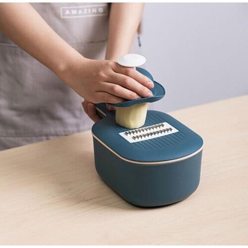 1PC Multifunctional Vegetable Cutting Artifact Slicer Planing And Chipping Potato Chips Household Shredder Kitchen Tool