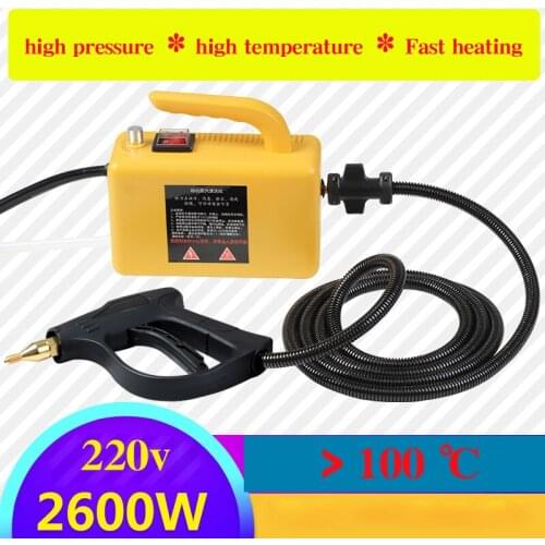 2600W High temperature steam Cleaning Machine High Pressure Steam cleaner Handheld kitchen wash tool KJ-005A 1set