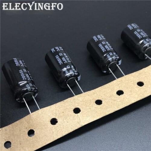 5Pcs/20Pcs 2200uF 10V2200uf Japan NIC NRSZ Series 12.5x20mm Low Impedance Long Life 10V2200uF Aluminum Electrolytic Capacitor