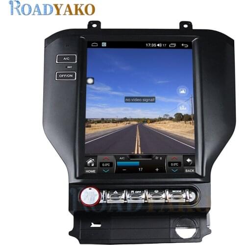 Android 10.0 Octa Core 6G+128G For Ford Mustang 2014-2018 Car Multimedia Player 10.4 " Tesla Style Auto GPS Unit Tape Recorder