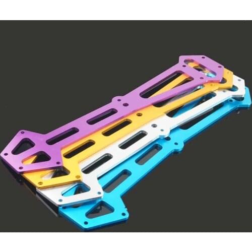HSP 03002 03990 Aluminum Metal Radio Tray Blue & Purple For 1/10 4WD RC Model Car Buggy Monster Bigfoot Truck 94111 94107 94118