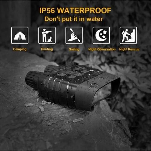 702p Binocular Digital Full Black High-Definition Infrared Night Vision Binoculars Outdoor Surveillance Night Vision