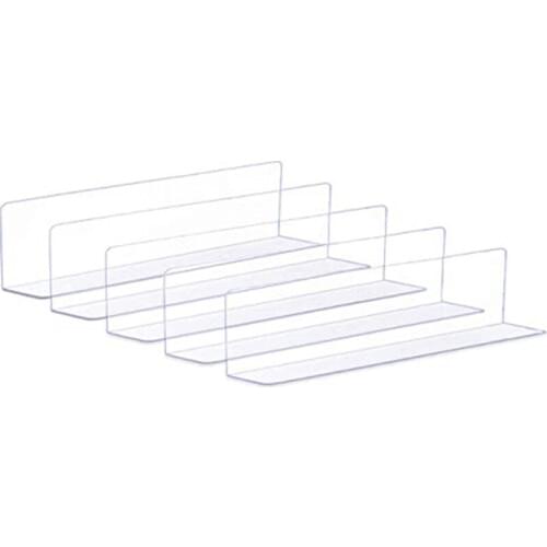 AT69 -Toy Blockers for Furniture, Clear Blocking Board Under Furniture, Pet Baffle Board, Strong Adhesive Baffle (8 Pack)