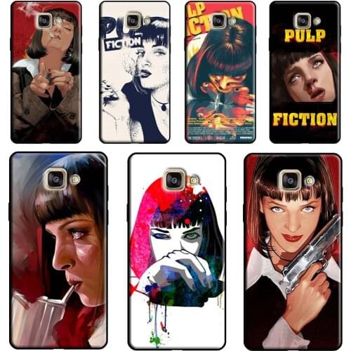 Mia Pulp Fiction Case For Samsung Galaxy J1 J3 J5 J7 A3 A5 2016 2017 J2 Core J4 J6 Plus J8 A6 A7 A8 A9 2018