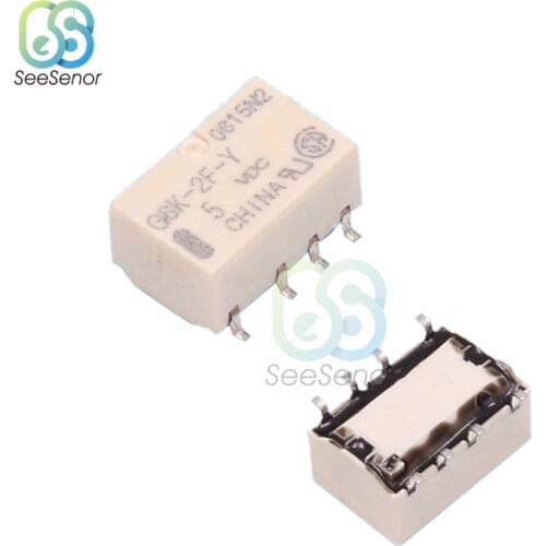 DC 3V 5V 12V 24V SMD G6K-2F-Y Signal Relay 8PIN for Omron Relay