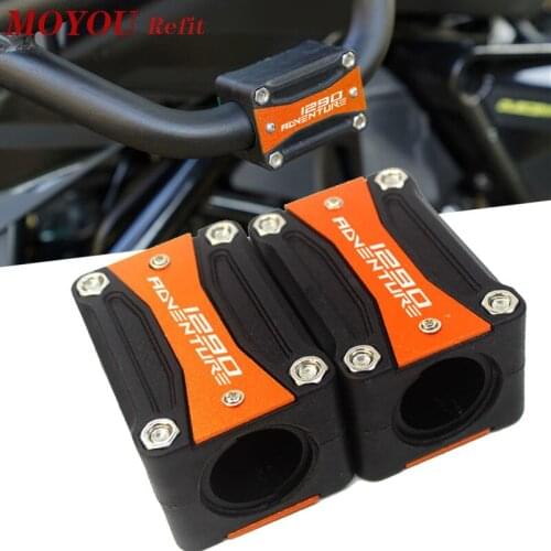 For KTM Adventure 1050 1090 1190 1290 Super Adventure Adv 22/25/28mm Motorcycle Protective Cover Bar Bumper Decorative Block