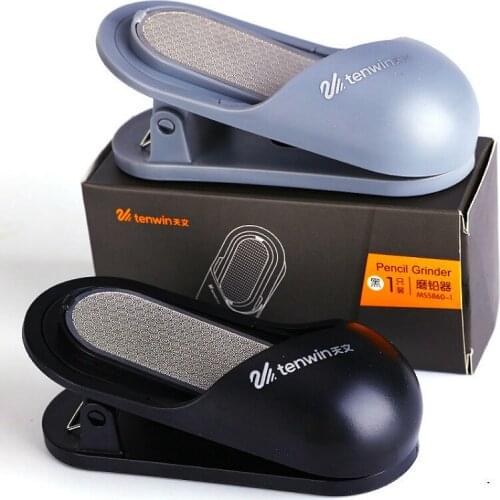 Clip art pencil sharpener Double side sandpaper grinder for carbon bar and carbon pen tip