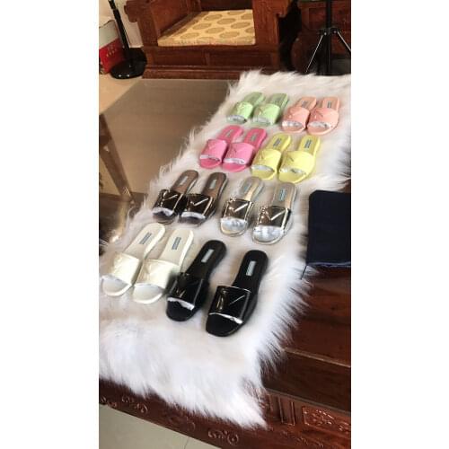 2021 summer new womens flat sandals candy color open toe slippers travel fashion beach shoes single shoes