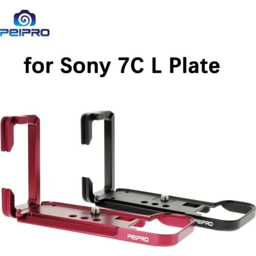 Peipro 7C A7C Quick Release Base L Plate L shape Bracket Hand Grip Holder Accessories for Sony A7C Camera