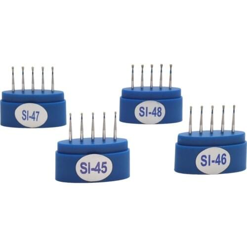 Dental Diamond Burs Medium FG 1.6M for Dental High Speed Handpiece Dental Air Turbine From SI Serials