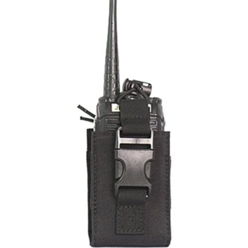 Tactical Molle Interphone Case Molle Pouch System Attachment Interphone Radio Case Walkie-talkie Outdoor Sports Bag