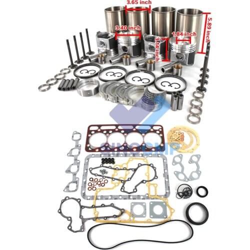 V2403 V2403MDI V2403-M-DI V2403-M-DI-E3B Engine Rebuild Kit for Kubota Mini Excavator Multi Train Loader Excavator