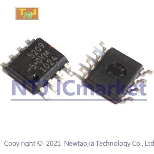 10 PCS MIC5209-5.0YM SOP-8 MIC 5209-5.0YM 500mA Low-Noise LDO Regulator
