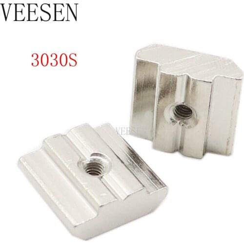 20pcs M4 M5 M6 M8 Slide in T Nut Drop in Nut for Aluminum Extrusion with Profile 3030 Sereis Slot 8mm