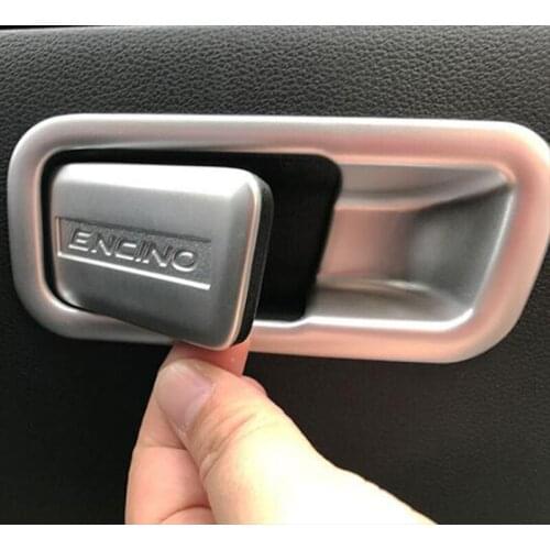 ABS For Hyundai Kona Encino 2018 2019 Car Styling copilot glove Box handle bowl Cover Trim Auto Accessories