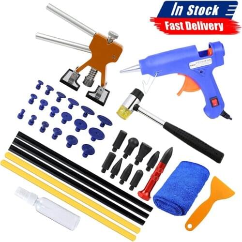 Car Tools paintless dent repair tools Dent Repair Kit Car Dent Puller with Glue Puller Tabs Removal Kits for Vehicle Car Auto