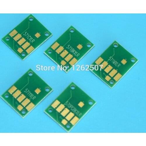 Free shipping! ARC Chips PGI 550 551 for canon ip7250 pgi550 cli551 Refillable cartridge and ciss system 5colors