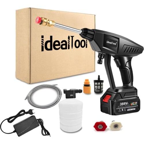 Cordless High Pressure Car Wash Water Gun Portable High Pressure Car Washer Parkside Washing Machine For 18V Makita Battery