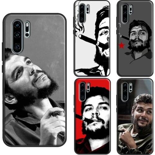 Che Guevara Cigarett TPU Case For Huawei P40 Lite P10 P20 P30 Pro P Smart 2019 Z Mate 30 Pro 10 20 Lite