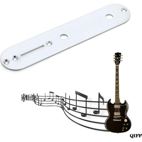 Quality Telecaster electric guitar control switch plate in chrome MAR28