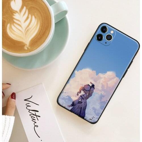 Genshin impact barbara Soft silicone for iPhone Se 6 6s 7 8 Plus X XR XS 11 12 Mini Pro Max glass TPU phone case cover shell