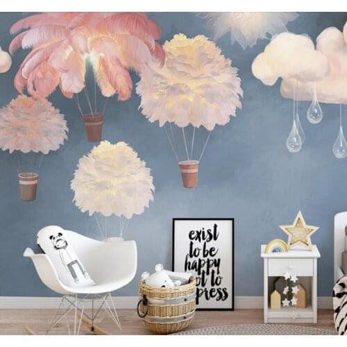 Milofi custom 3D wallpaper mural 3d stereo wallpaper blue wallpaper children room bedroom living room wall decoration wallpaper