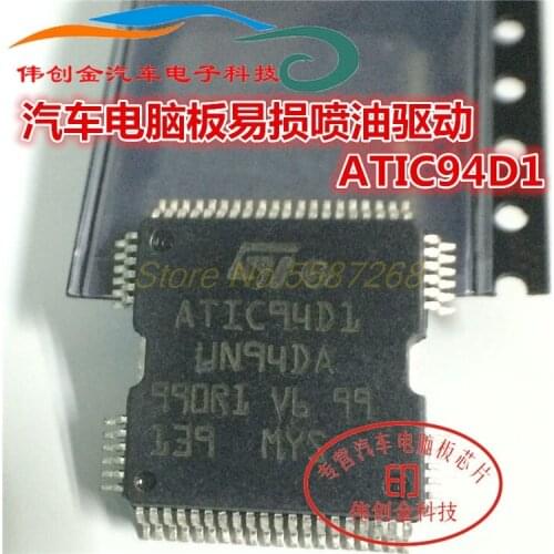 Original new 10pcs ATIC94 ATIC94D1 UN94DA QFP64 car fuel injection driver chip