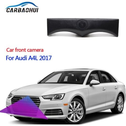 Special car front grille camera For Audi A4L 2017 HD waterproof CCD driving camera